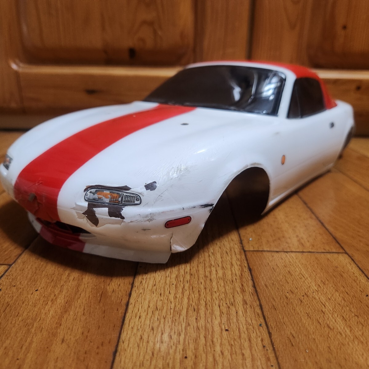 タミヤ　M06 ロードスター未塗装ボディ付き タミヤ RC特別企画商品 1/10RC ユーノス ロードスター (M-06