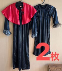【送料無料】ハロウィンの衣装2枚セット コスプレ衣装