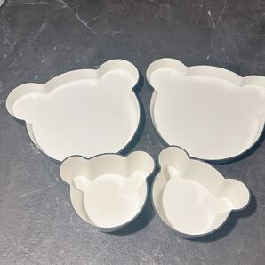 tak.キッズディッシュ くまさん お皿 子供用食器まとめ売り 兄弟 姉妹