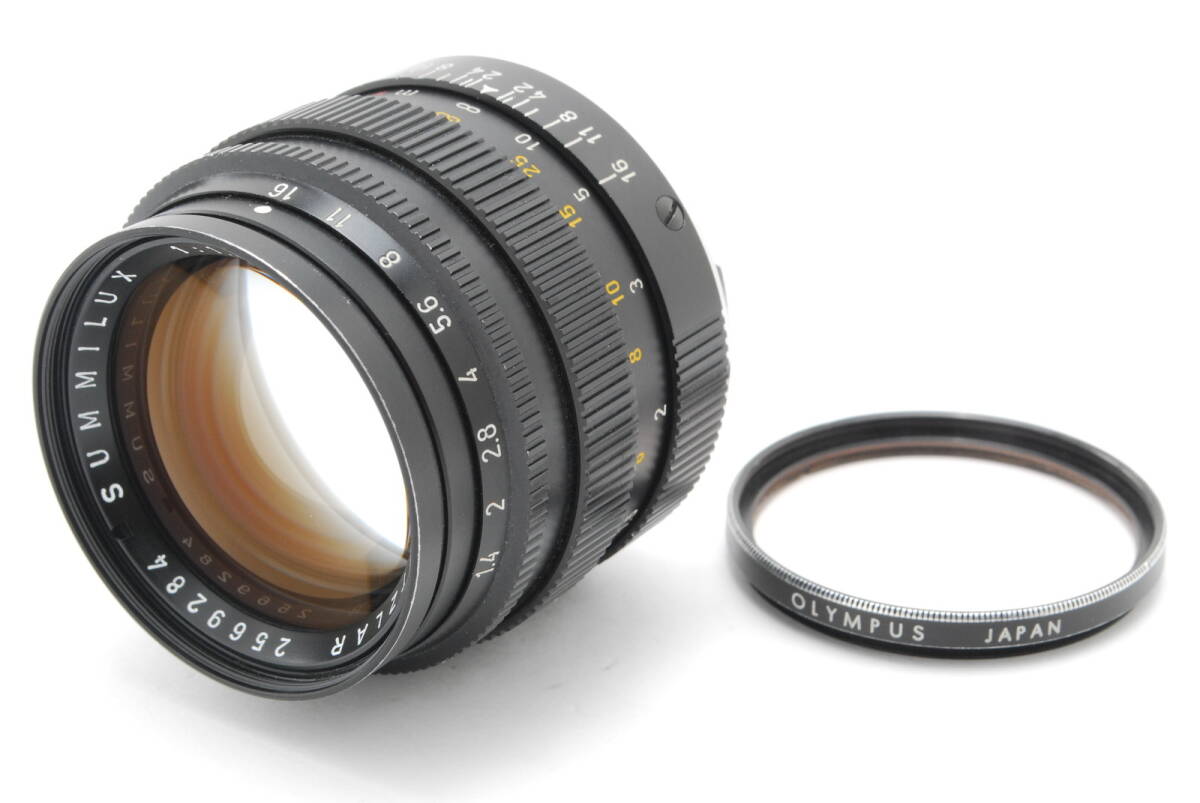 綺麗 ライカ 50mm LEICA SUMMILUX 2nd純正フィルター付き Leica Summilux 50mm 2nd 【OH済み】 – Doppietta-Tokyo