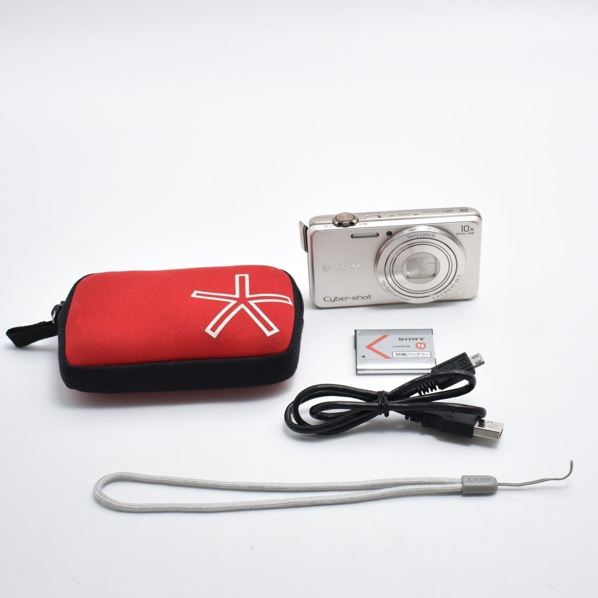 【美品】SONY Cyber-shot DSC-WX220　ゴールド　動作確認済 SONY Cyber−Shot DSC-WX220 サイバーショット ゴールド Amazon