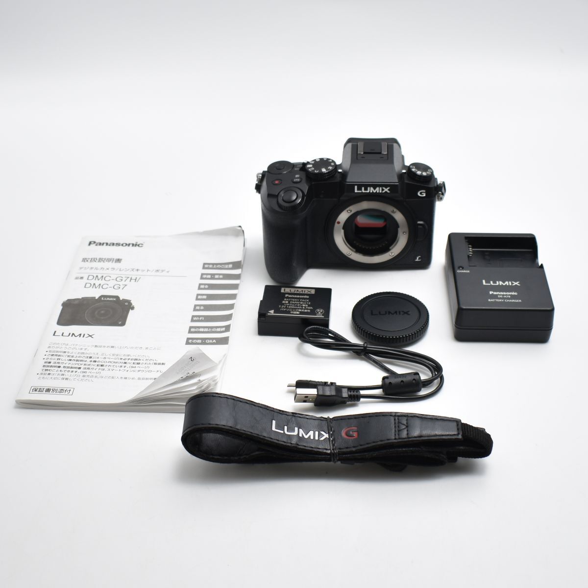 Panasonic DMC-G7 ミラーレス一眼 14-140mm ジャンク品 Panasonic DMC-G7 ミラーレス一眼 14-140mm ジャンク品