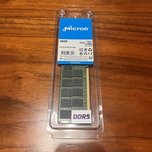【新品・未使用】Micron 96GB MTC40F204WS1RC56BR DDR5-5600