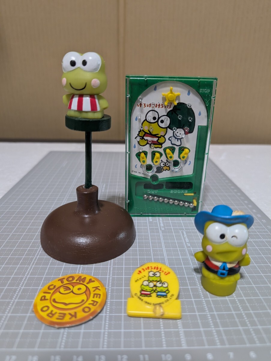 未使用　1990年　レトロ　サンリオ　けろけろけろっぴ 消しゴム 6個セット　昔 Yahoo!オークション - サンリオ 1990年製 けろけろけろっぴ