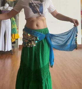 ベリーダンスヒップスカーフジプシーダンスベルト