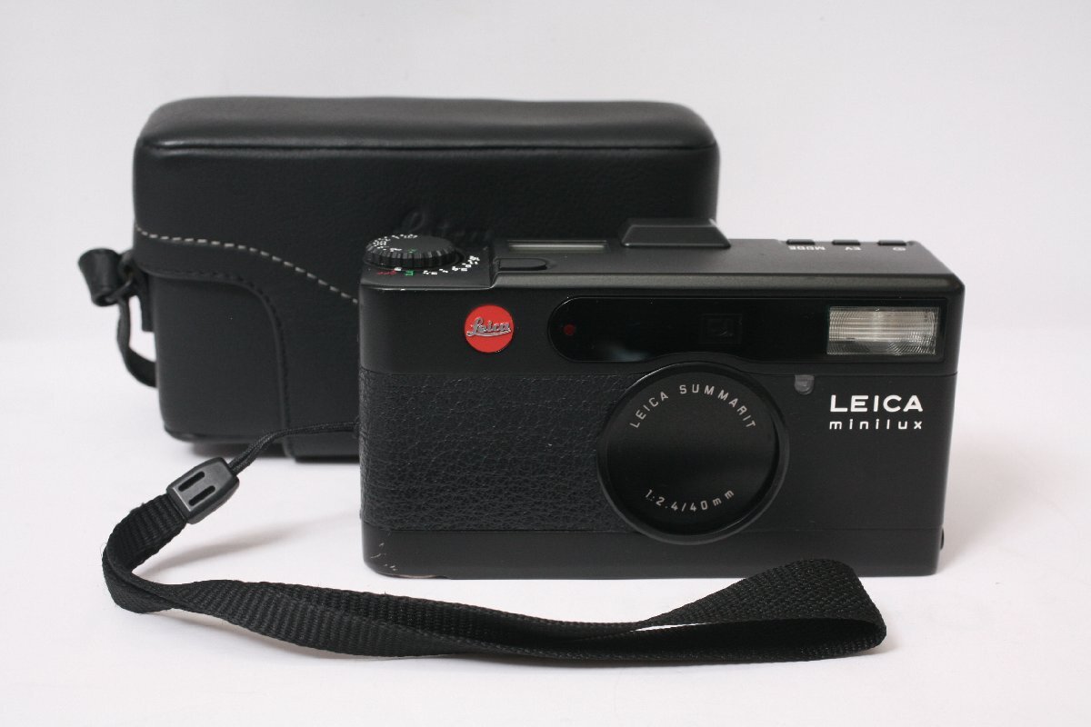 ジャンク ライカ Leica minilux フィルムカメラ 付属品付き 中古】Leica ライカ minilux zoom ミニルックス ズーム
