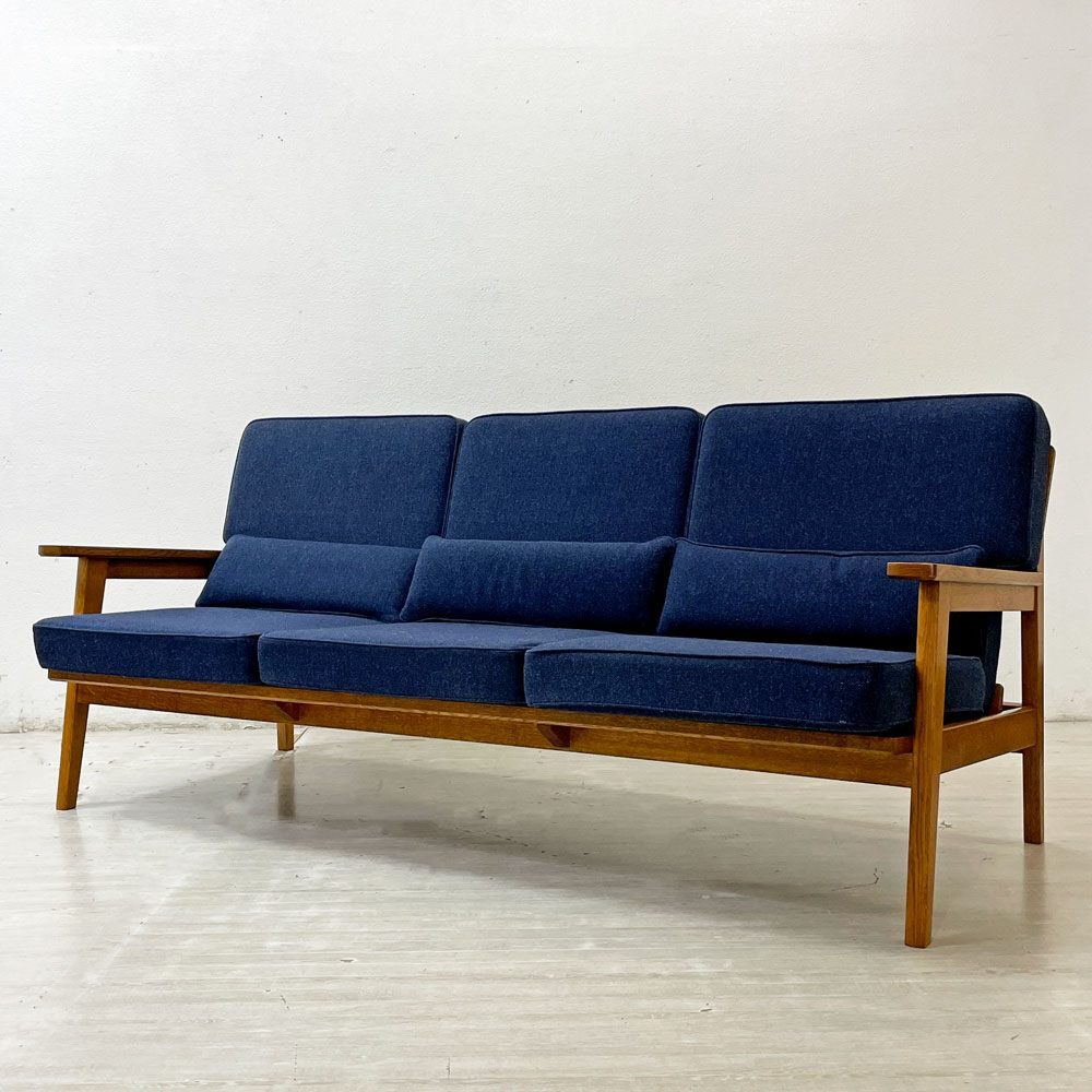 スタンダードトレードSTANDARDTRADE 木製フレーム3人掛け　ソファ スタンダードトレードSTANDARDTRADE 木製フレーム3人掛け ソファ