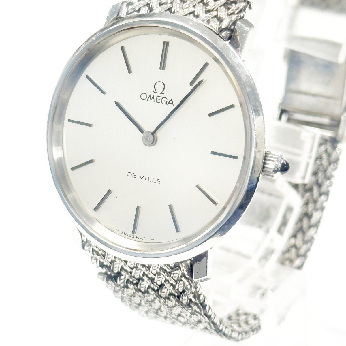 オメガ デビル 手巻き シルバー文字盤 　ジャンク品 2025年最新】Yahoo!オークション -オメガ デビル 手巻きの中古品