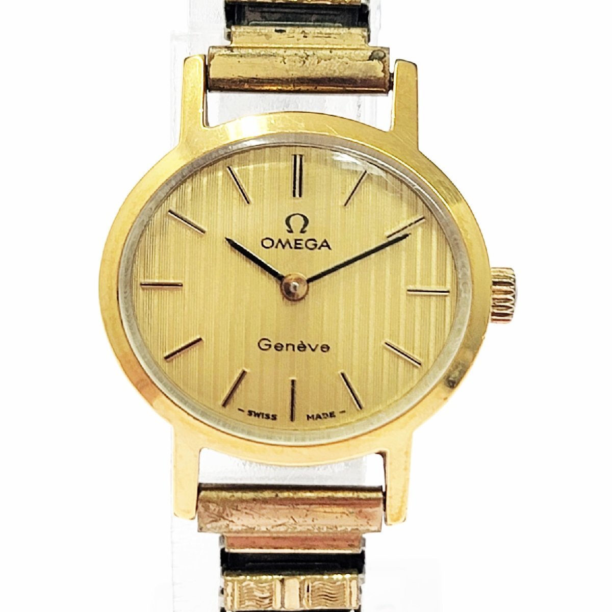 ▲OMEGA/オメガ ジュネーヴ Geneve 手巻き時計 ゴールドヴィンテージ OMEGA Geneève ゴールド 手巻き時計 楽天市場】オメガ