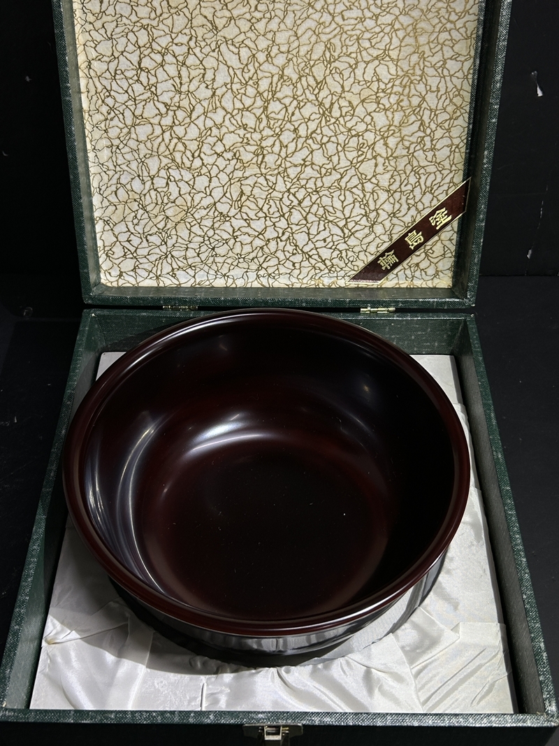 希少　輪島塗　菓子鉢　高級　美品 希少輪島塗菓子鉢高級美品