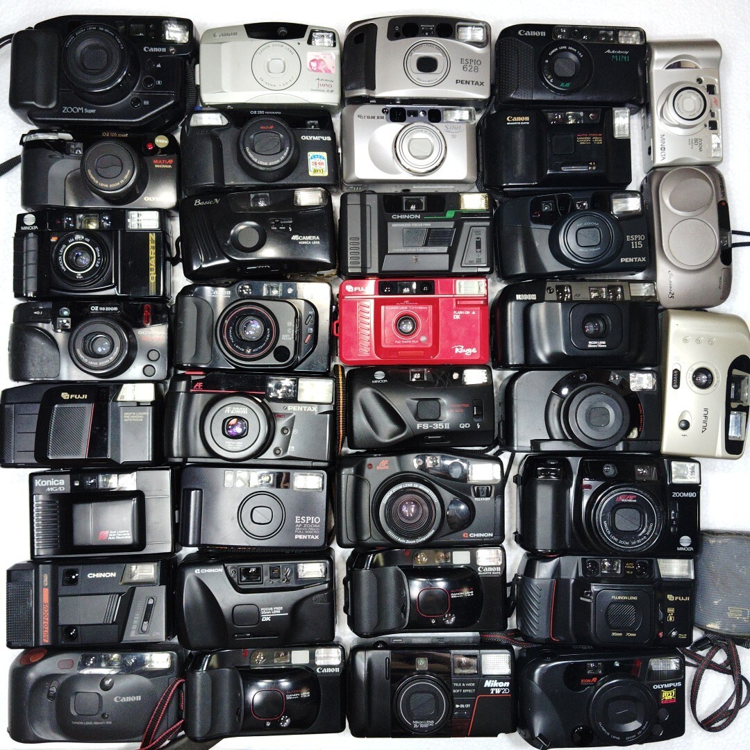 ジャンク　フイルムコンパクトカメラ　まとめ売り 2025年最新】Yahoo!オークション -ジャンクカメラフィルムの中古