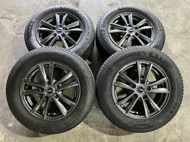 アルミホイール15インチ6J5穴114.3＋53 新品未使用① ホンダ 純正 15インチ アルミホイール 6J PCD100 インセット50 4