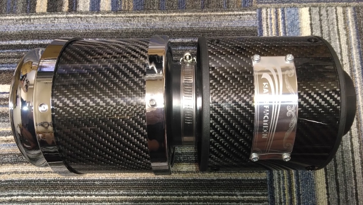 SATISFACTION(サティスファクション) CARBON CHAMBER SATISFACTION CARBON CHAMBER AIR INTAKE のパーツレビュー | iQ