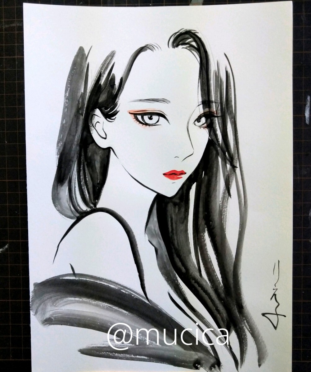 専用　絵画　原画　水彩画　手描きイラスト　ドローイング 専用 手描きイラスト 原画 銀髪くん 水彩画 ドローイング