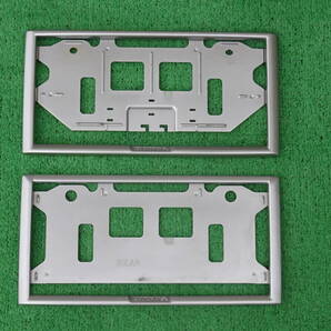 ホンダ アクセス 純正 ナンバーフレーム ライセンスフレーム カラードタイプ 前後セット JF3 JF4 JF5 JF6 JG3 JG4 JH3 JH4 JJ1 JJ2 PP1