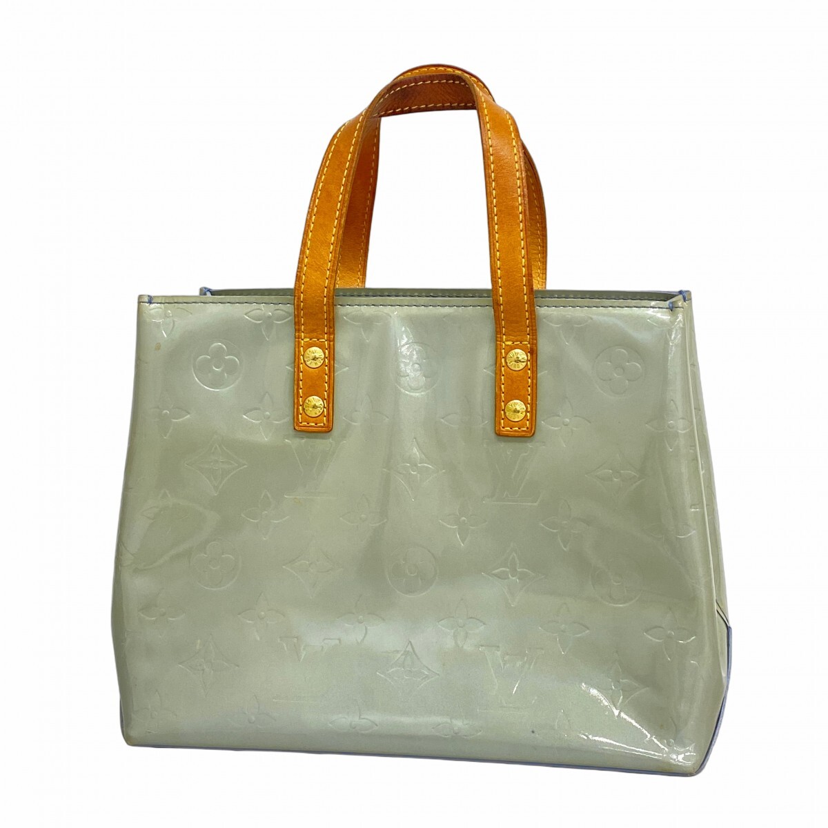 レオン出品中☆美品☆　ルイヴィトン　ヴェルニ ミニトートバッグ リードPM Louis Vuitton リードPM ブラック 黒ミニトートヴェルニ