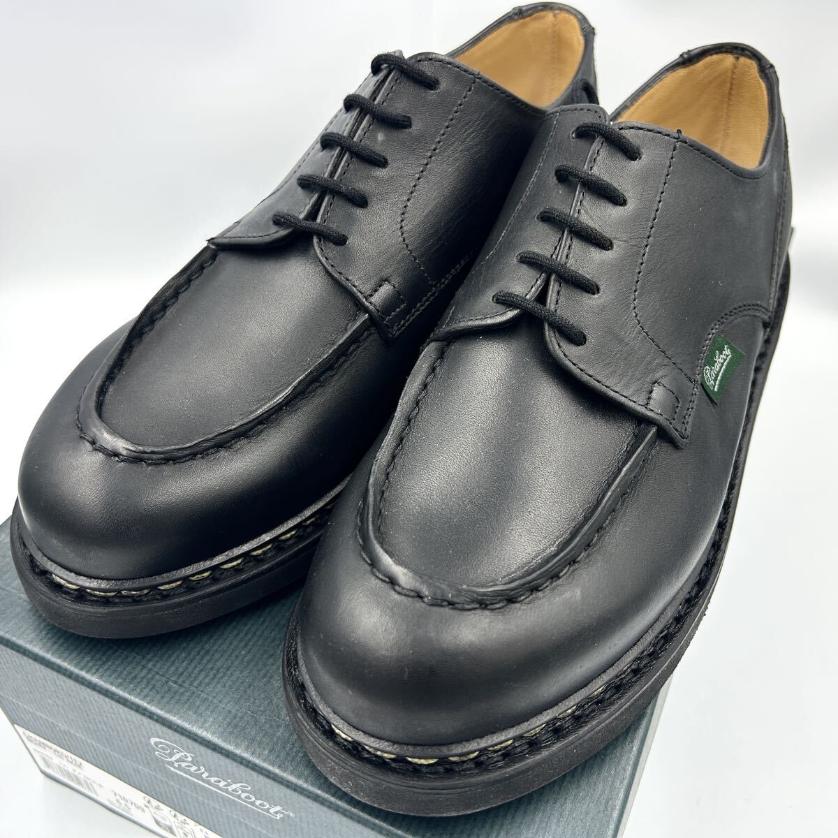 【訳あり】パラブーツ　シャンボードUK5.5　ブラック CHAMBORD / NOIR – Paraboot