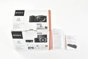 SONY ソニー α5100 アルファ5100 パワーズームレンズキット ブラック 空箱 EF-TN-YO2326