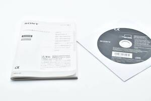 SONY α アルファ 取扱説明書 EF-TN-YO1628