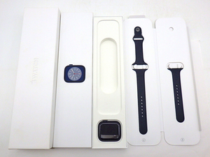 Apple Watch Series 8 GPS+Cellular 45mm MNK43J/A ミッドナイトスポーツバンド A2775 初期化済み 腕時計 ベルト 箱付き アップルウォッチ