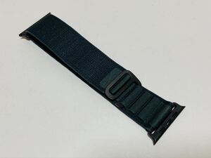 Apple Watch ultra ブラック チタニウム 42mm 44mm 45mm 46mm 49mm 純正品 ダークグリーン アルパインループ バンド ベルト アルパイン