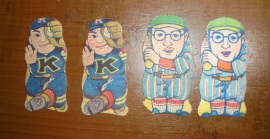 野球面子シート(スタルヒン)【昭和20年代・デッドストック】 野球面子シート(スタルヒン)【昭和20年代・デッドストック