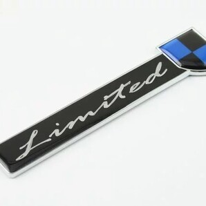 ダイハツ ミラ ジーノ取付例 高品質リミテッドLIMITEDエンブレムプレートタイプ高級感 限定車 汎用 アクセント カスタム フェンダー リア