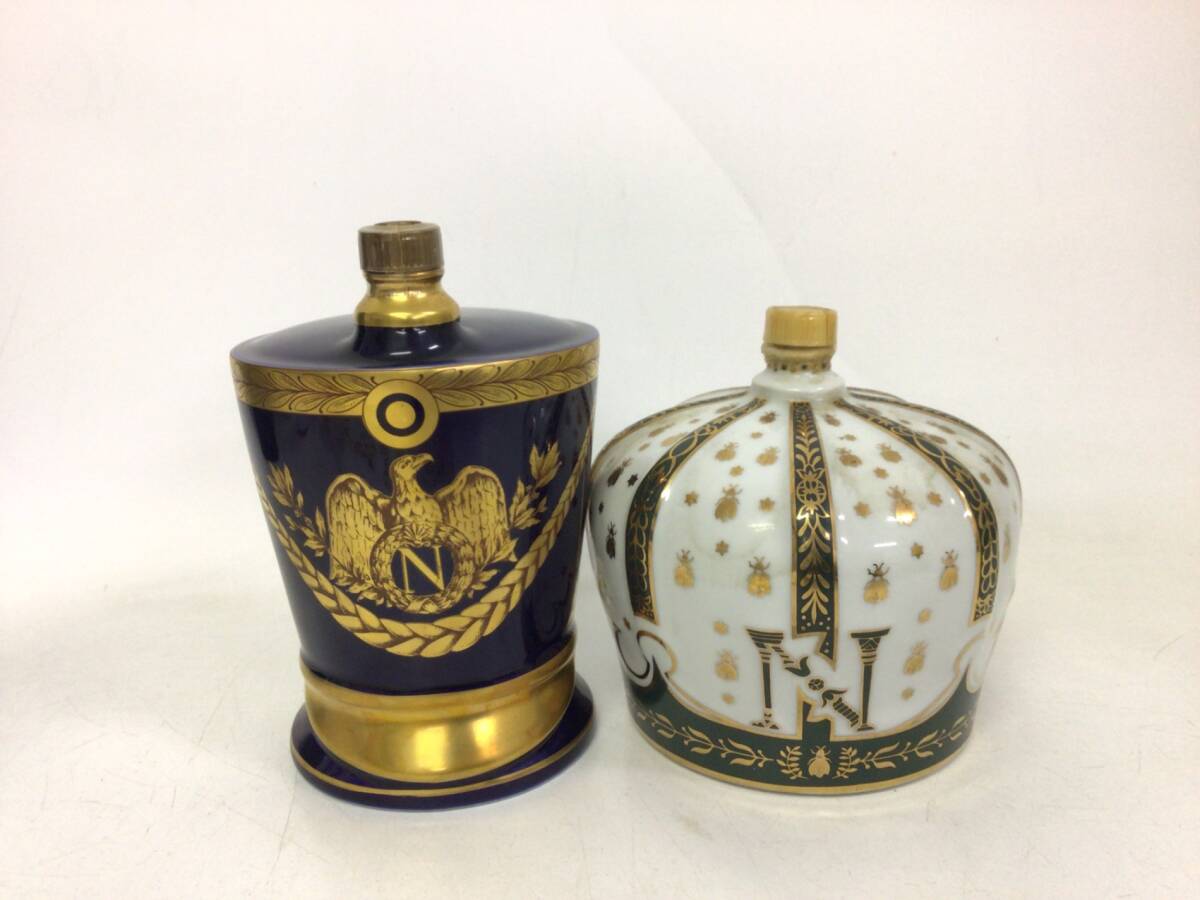 124 ブランデー アルマニャック 2本セット【重量番号:4】 ブランデー ビスキー ナポレオン バカラ 700ml 重量番号:2 (43)