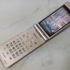 S3504 docomo SIMフリー P-smart P-01J Panasonic 4Gガラホ 簡易確認&簡易清掃&初期化OK 判定○ WebにてSIMロック解除手続受付済