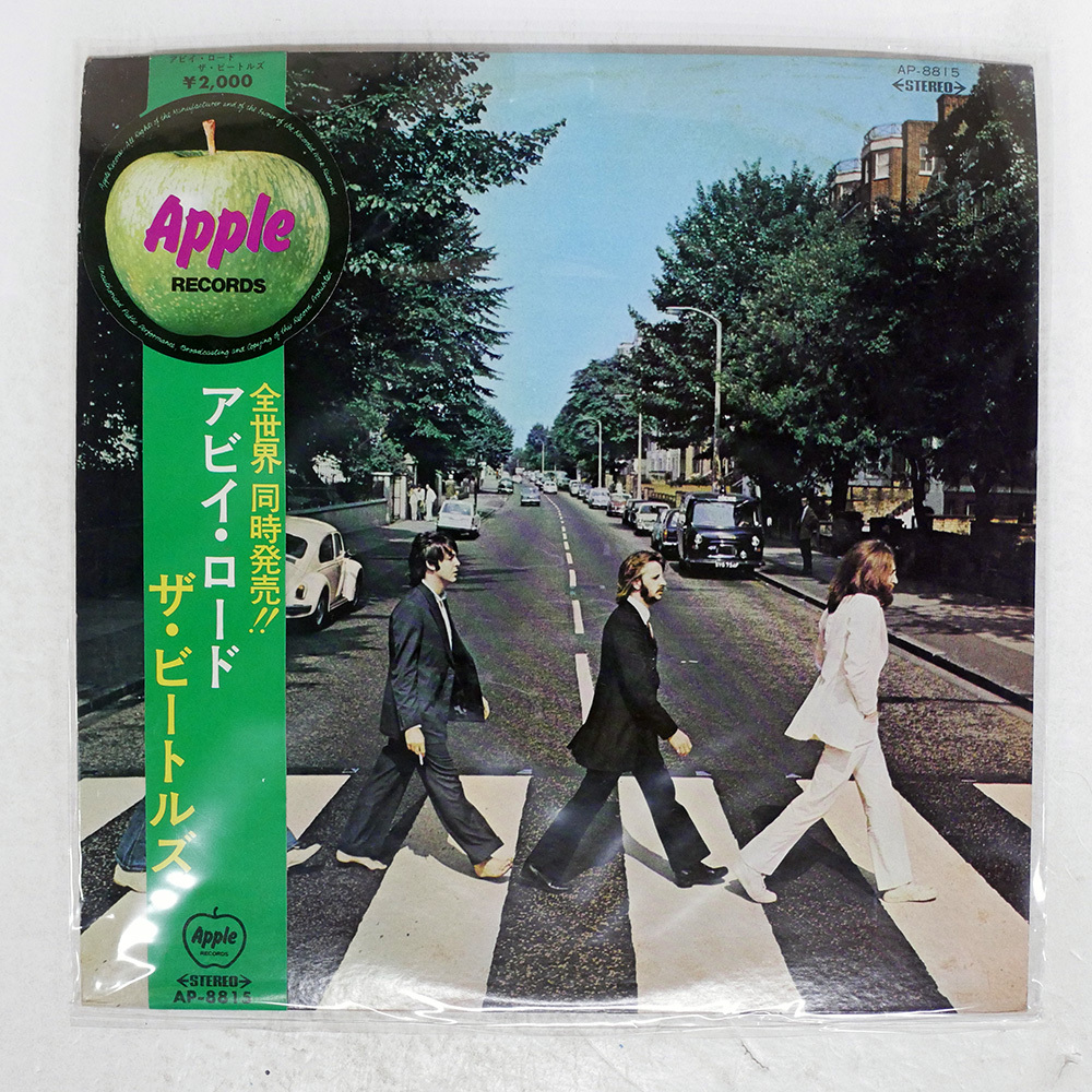 【LP/帯付】ビートルズ / アビイ•ロード　赤盤　AP-8815 LP】ザ・ビートルズ - アビイ・ロード Beatles レコード 帯付
