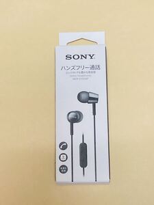 ※新品※SONY リモコン付き カナル型イヤホン(ブラック) MDR-EX155AP■匿名配送対応:送料185円〜