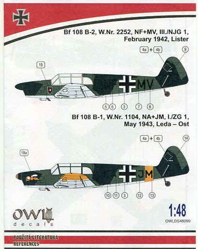 プラモデル完成機　1/48　メッサーシュミットBf-108B No.574 メッサーシュミット Bf109G フィンランド空軍 1／48