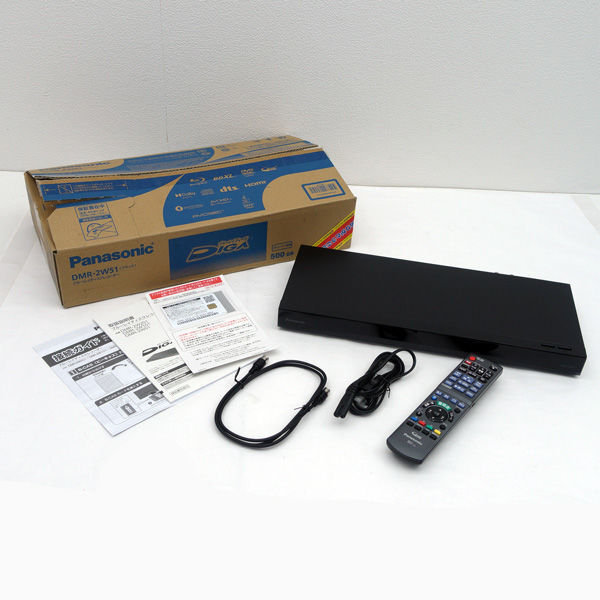 【未使用品】パナソニック 500GB 2チューナー DIGA DMR-2W51 ヨドバシ.com - パナソニック Panasonic ブルーレイディスク