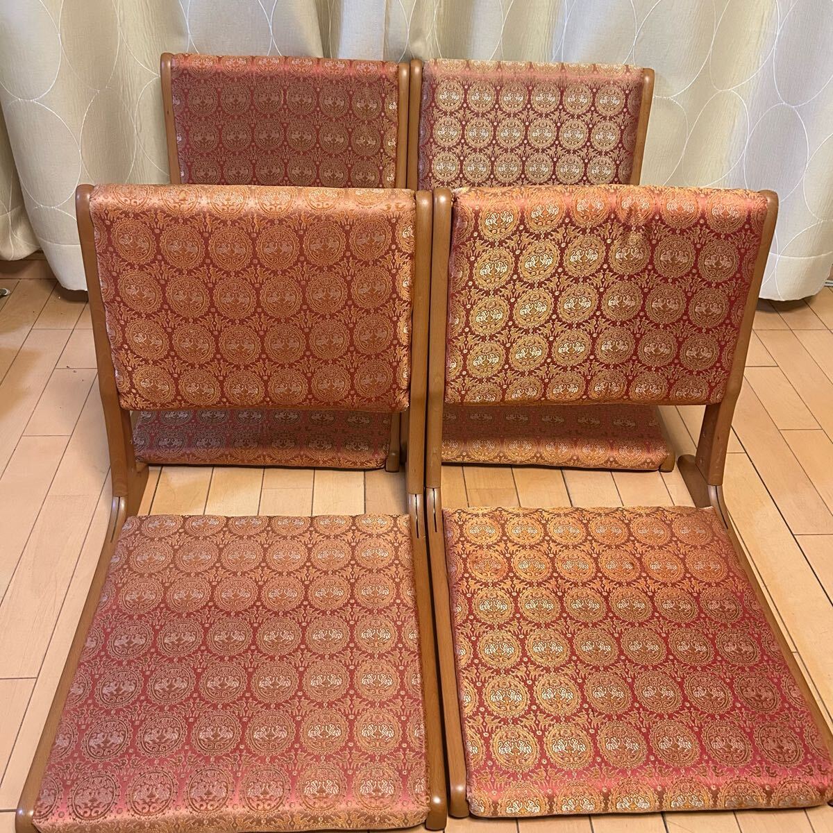 Yahoo!オークション -「折りたたみ椅子 レトロ」(座椅子) (イス