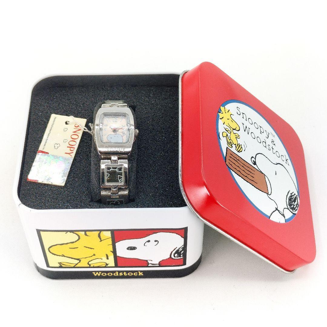 【未使用・電池交換済み】スヌーピー & ウッドストック 記念 限定モデル 腕時計 SNOOPY 【世界限定2000本】 腕時計 スヌーピー 腕 時計