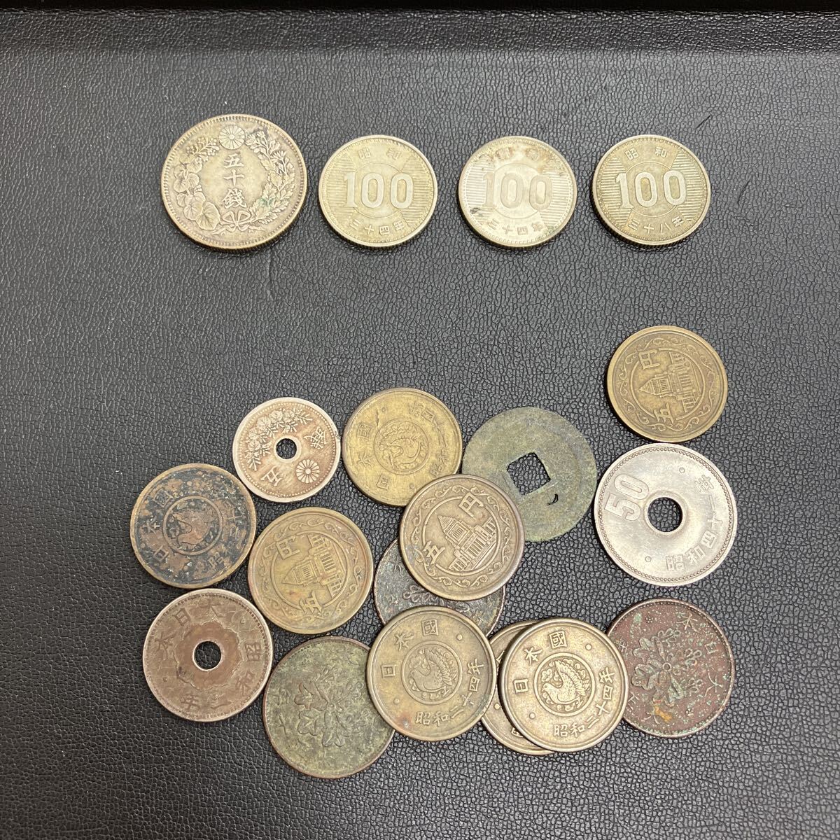日本 旧貨幣 コレクション 100円・50円 旧硬貨 記念硬貨 100円銀貨 50枚セット 稲穂 鳳凰 記念貨幣