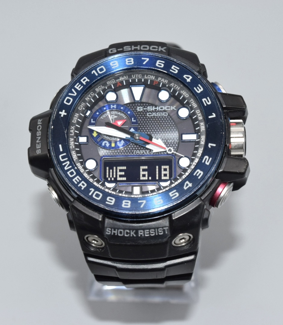 カシオ G-SHOCK ガルフマスター GWN-1000B-1BJF オークション