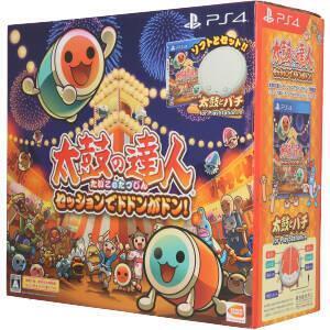 【同梱版】太鼓の達人 セッションでドドンがドン! 同梱版(「太鼓とバチ for PlayStation4」1セットつき