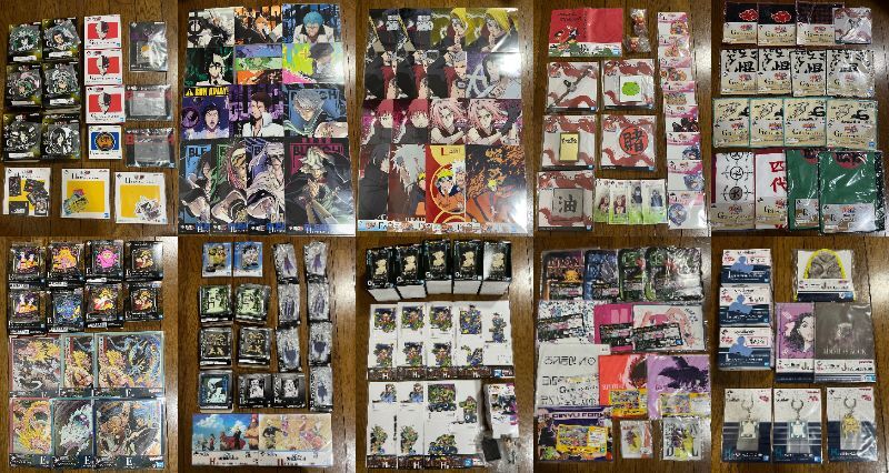 【写真内確定】一番くじ 下位賞 アニメ 雑貨 240点以上 まとめ売り 一番くじ『鬮奈落録カイジ』 店頭・オンライン共に7月24日販売