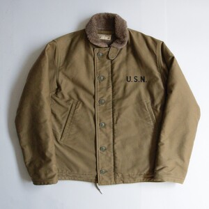 【雰囲気抜群】THE REAL McCOY'S 【N-1 DECK JACKET 】38 デッキジャケット ミリタリー 25080686