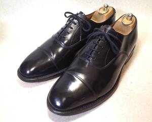 【即決価格落札で送料無料】5367■Loake/ローク/200■訳あり/英国製キャップトゥ/ストレートチップ/グッドイヤーウエルト/28cm幅広-28.5cm