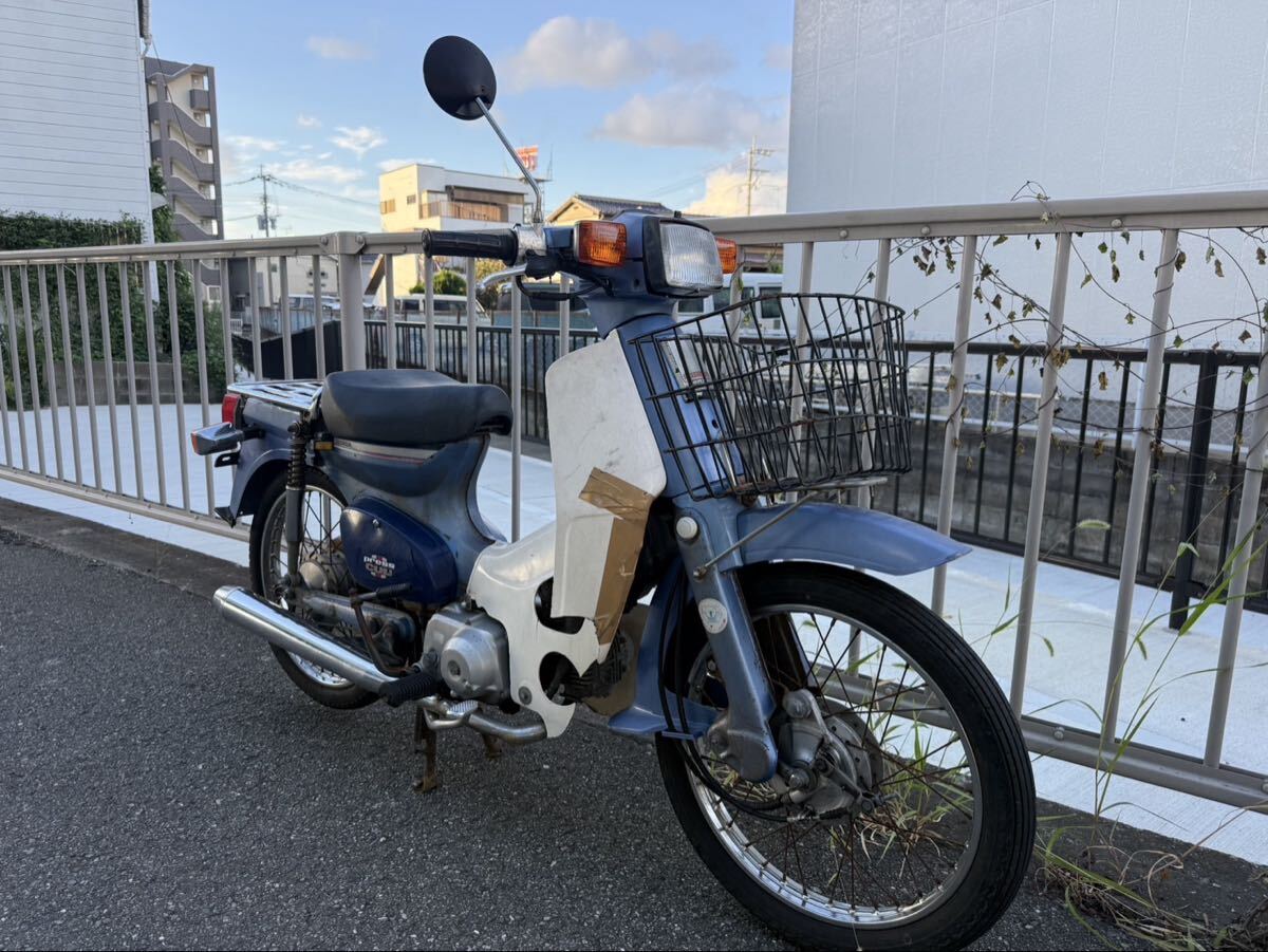 HONDA スーパーカブ50 C50 キャブ車　4スト　不動車 Yahoo!オークション - スーパーカブ50 C50 実動 書類付き キャブ