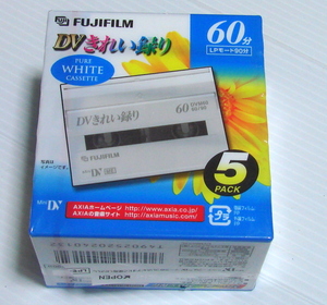 フジフィルム DVM60X5C MiniDVテープ 60分 5本セット
