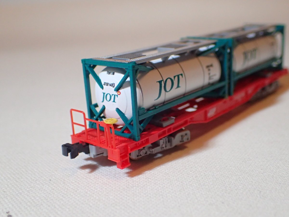 Nゲージ タンク コンテナ まとめ セット 売り コキ 貨物 コキ200 ISOタンクコンテナ積載 | KATO(カトー) 8042-1 鉄道模型