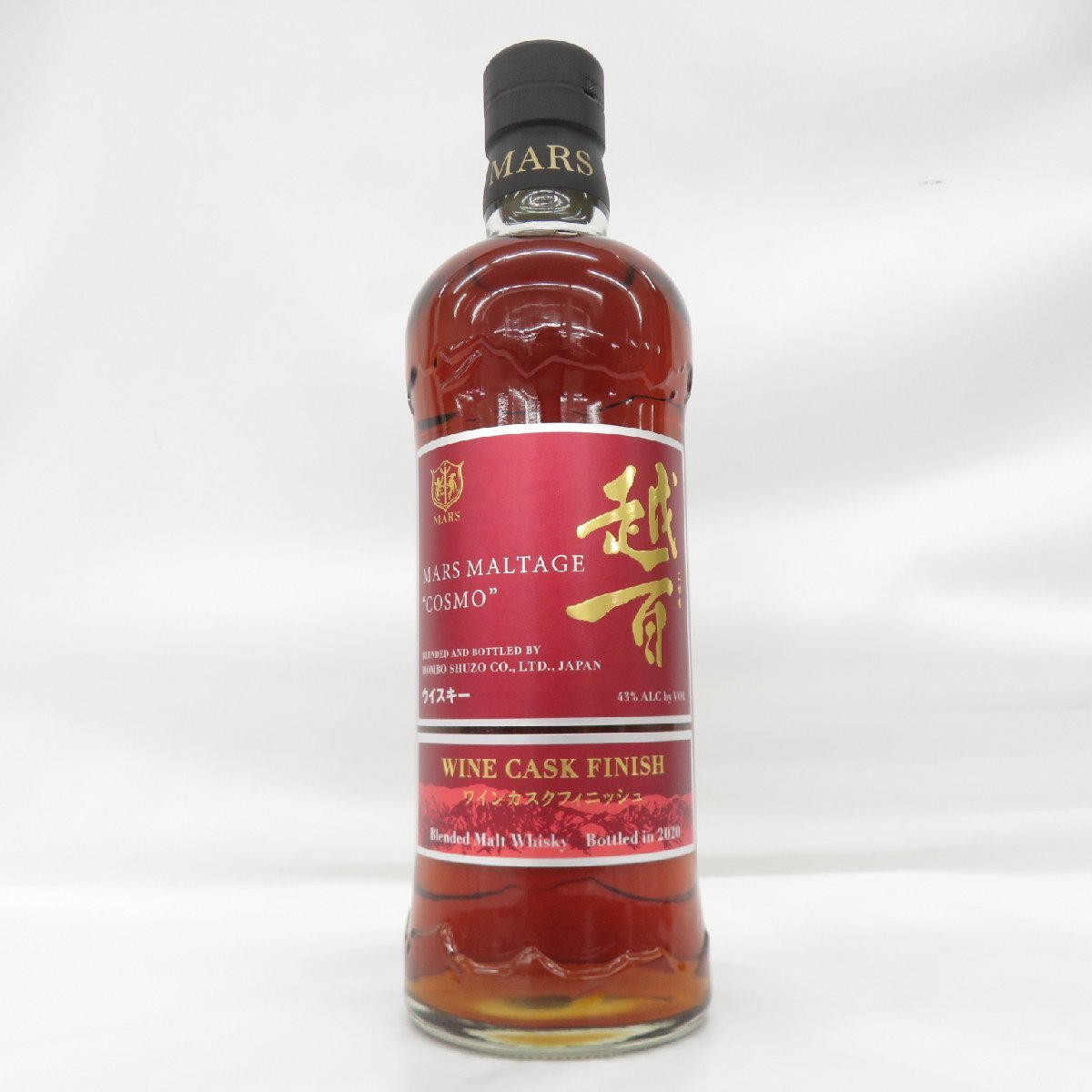 マルス　駒ヶ岳津貫エージング2019 越百　ワインカスクフィニッシュ シングルモルト駒ヶ岳 津貫エージング Bottled in 2019