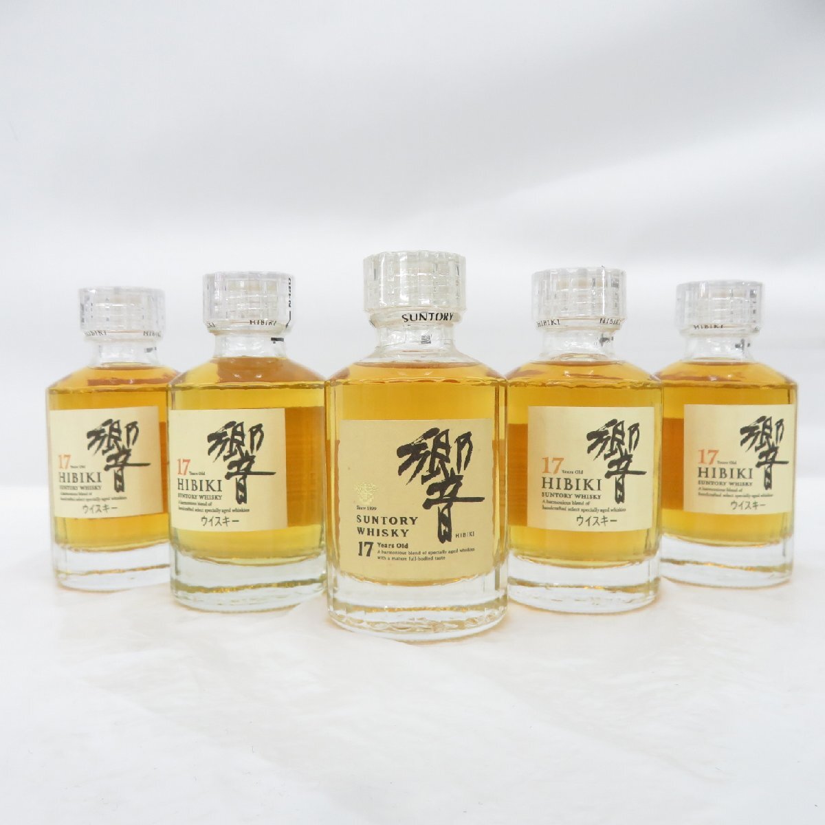 サントリーウイスキー　響　50ml 8点セット　未開封 Yahoo!オークション -「響 50ml」の落札相場・落札価格