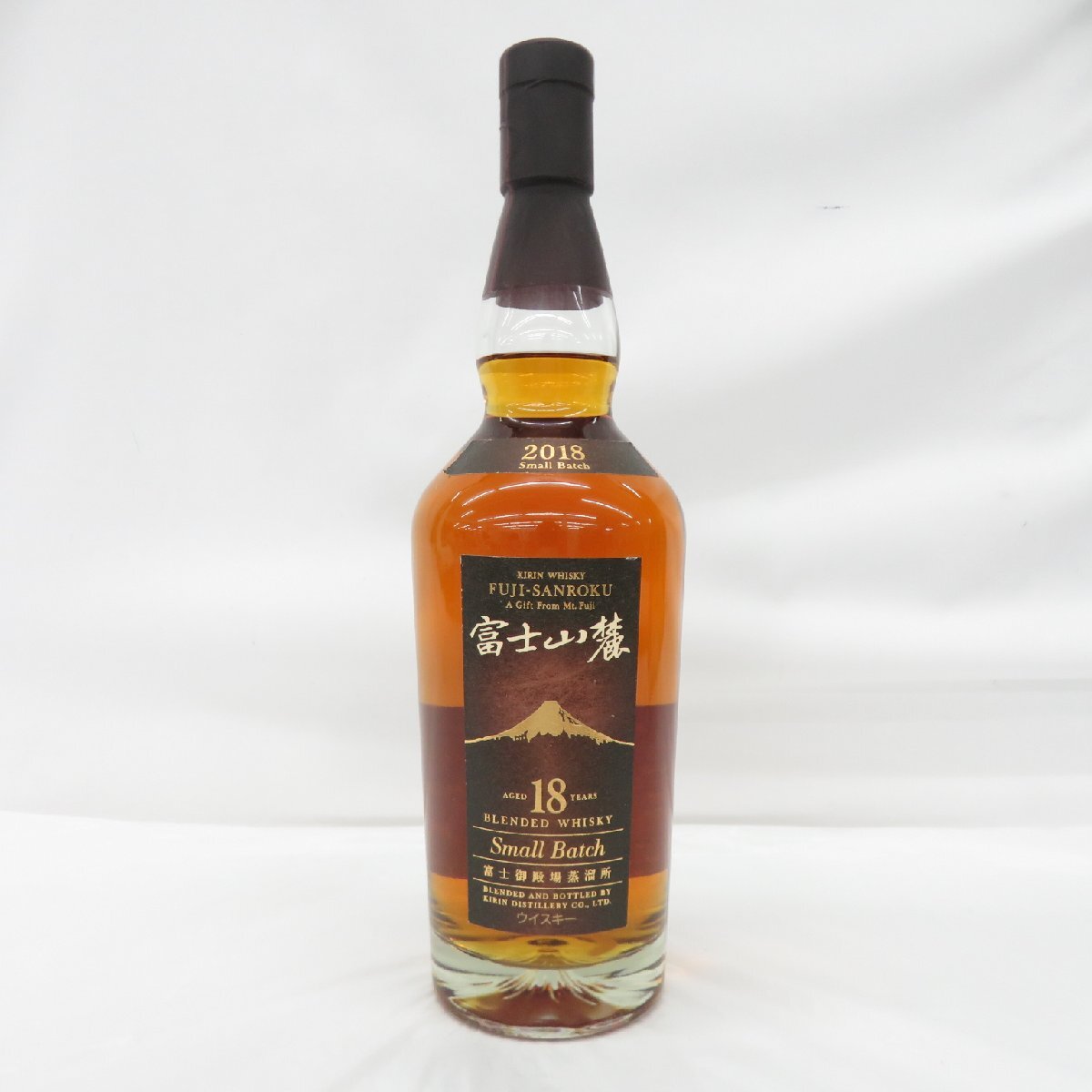 KIRIN 富士山麓 プレミアム 18年 700ml 楽天市場】富士山麓18年 43度 700ml （専用BOX入） : 中央酒販