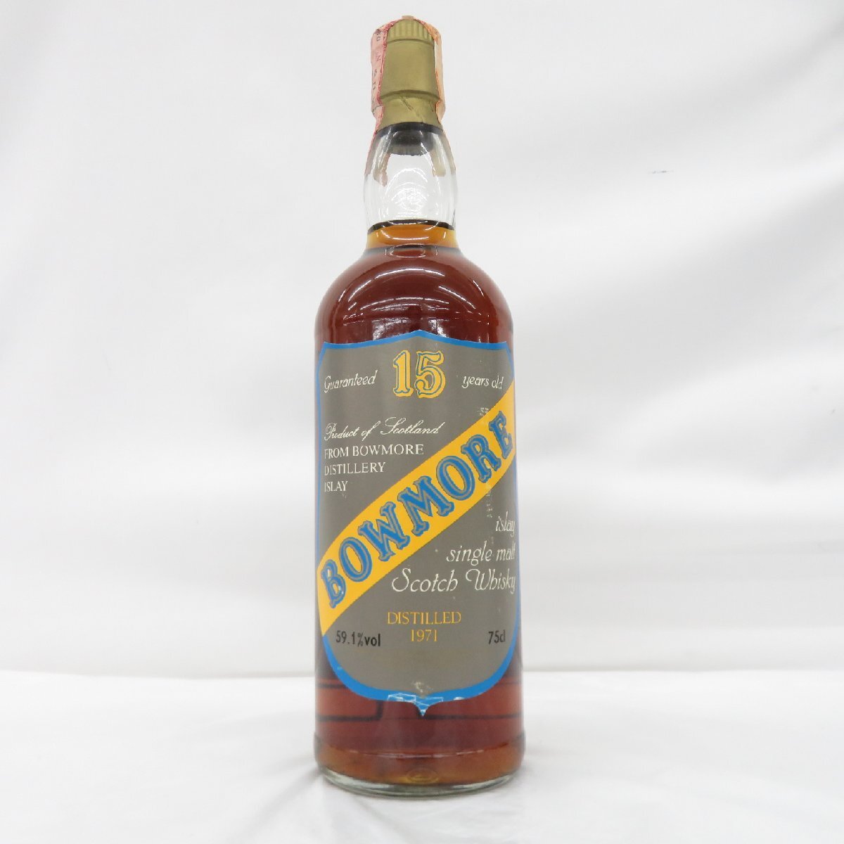 新品 未開封 BOWMORE ボウモア15年 ウイスキー 700ml 楽天市場】ボウモア 15年 43度 並行 箱なし 700ml 包装不可