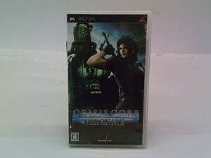 KM7537★PSPソフト クライシス コア ファイナルファンタジー 7 CRISIS CORE FINALFANTASY Ⅶ FF7 ケース説明書付 起動確認済クリーニング済