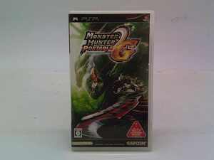 KM7550★PSPソフト モンスターハンター ポータブル 2nd G モンハン ケース付き説明書無し 起動確認済み クリーニング済み